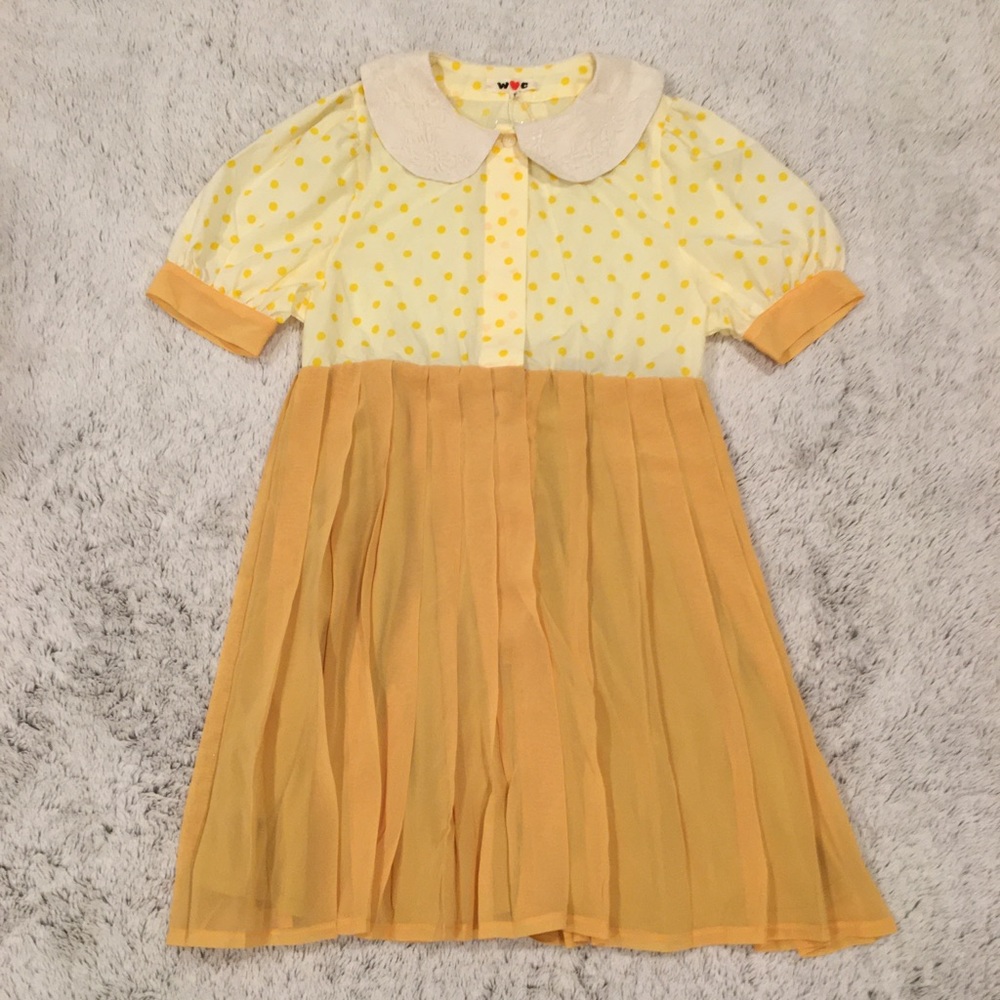 💕 Unique Yellow Dress 💕